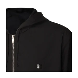 BLACK WOOL SWEATSHIRT