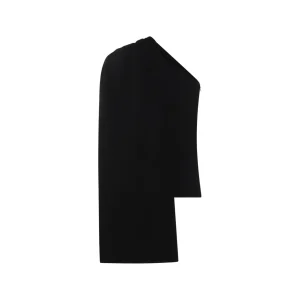BLACK WOOL TOP