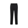 BLACK WOOL TROUSERS