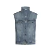 BLUE COTTON DENIM JACKET