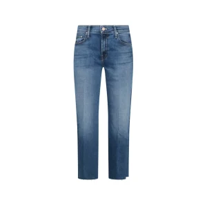 BLUE COTTON DENIM JEANS
