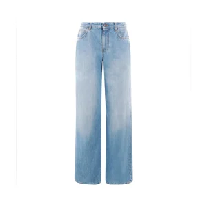BLUE COTTON DENIM JEANS