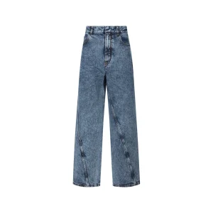 BLUE COTTON DENIM JEANS