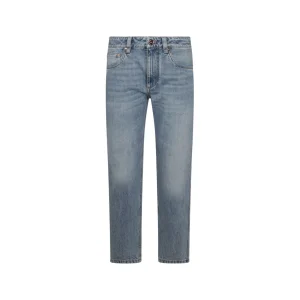 BLUE COTTON DENIM JEANS
