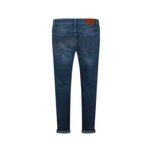 BLUE COTTON DENIM JEANS