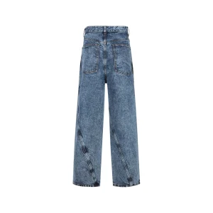 BLUE COTTON DENIM JEANS