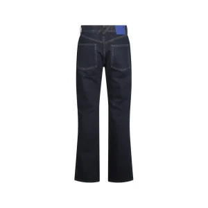 BLUE COTTON DENIM JEANS