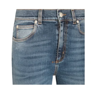 BLUE COTTON DENIM JEANS