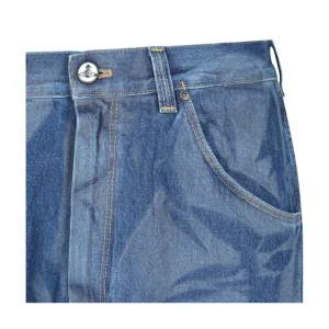BLUE COTTON DENIM JEANS