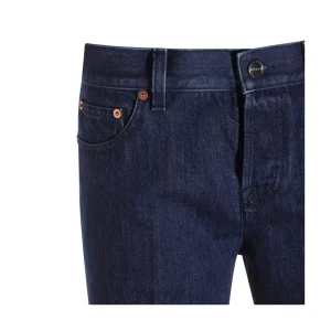 BLUE COTTON DENIM JEANS