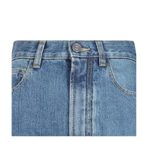 BLUE COTTON DENIM JEANS