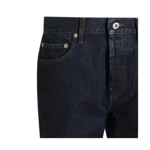 BLUE COTTON DENIM JEANS