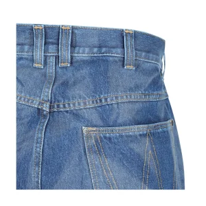 BLUE COTTON DENIM JEANS