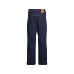 BLUE COTTON JEANS