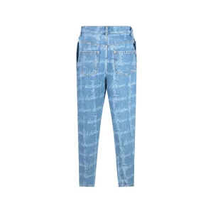 BLUE COTTON JEANS