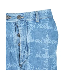 BLUE COTTON JEANS