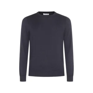 BLUE COTTON KNITWEAR
