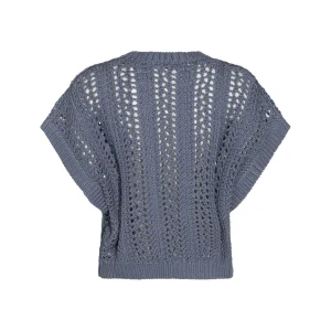BLUE COTTON KNITWEAR