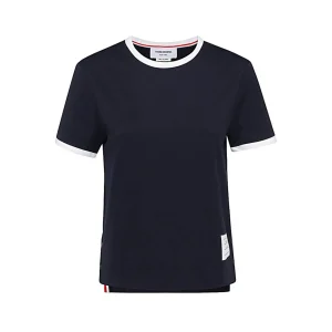 BLUE COTTON T-SHIRT