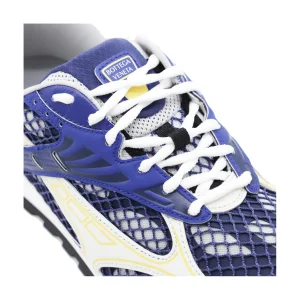 BLUE LEATHER SNEAKERS