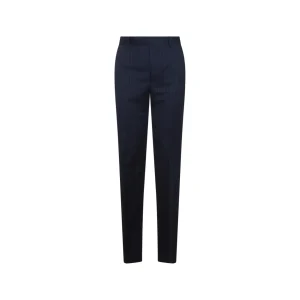 BLUE WOOL PANTS