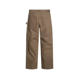 BROWN COTTON PANTS