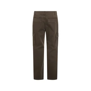 BROWN COTTON PANTS