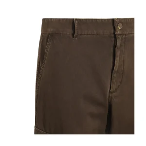 BROWN COTTON PANTS