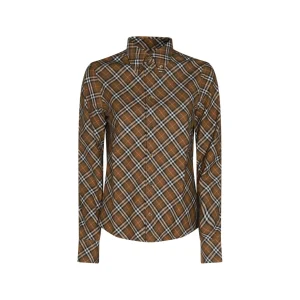 BROWN COTTON SHIRT
