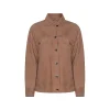 BROWN LEATHER JACKET
