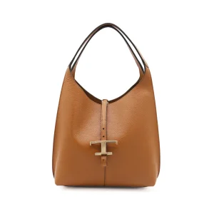 BROWN LEATHER SHOULDER BAG