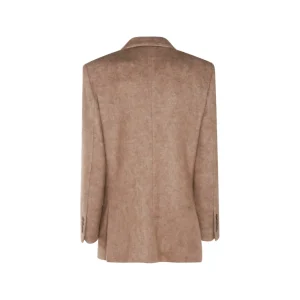 BROWN WOOL BLAZER