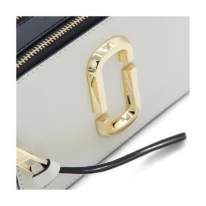 CLOUD WHITE AND MULTICOLOUR LEATHER THE SNAPSHOT CROSSBODY BAG