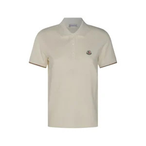 CREAM COTTON POLO SHIRT