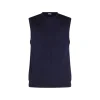 DARK BLUE CASHMERE KNITWEAR