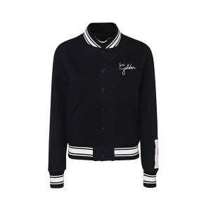 DARK BLUE COTTON CASUAL JACKET