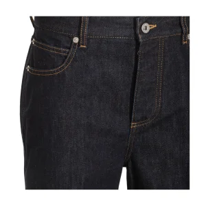 DARK BLUE COTTON PANTS