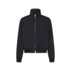 DARK BLUE WOOL CASUAL JACKET