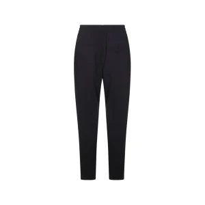 DARK BLUE WOOL PANTS