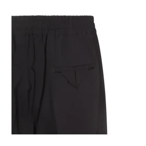DARK BLUE WOOL PANTS