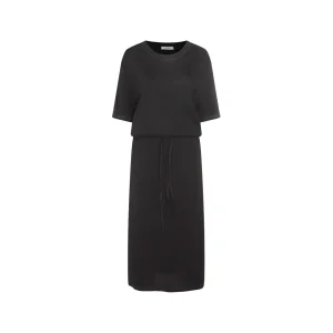 DARK GREY COTTON DRESS