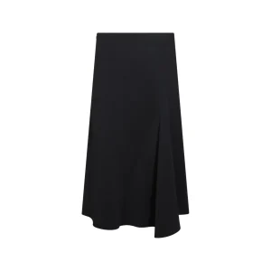 DARK GREY COTTON SKIRT