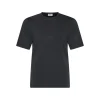 DARK GREY COTTON T-SHIRT