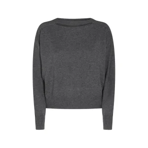 DARK GREY WOOL KNITWEAR