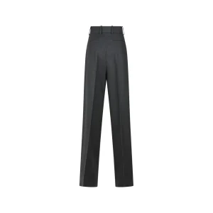 DARK GREY WOOL PANTS