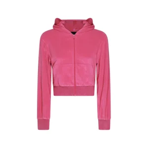 DARK PINK COTTON CASUAL JACKET