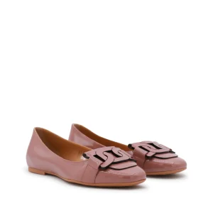DARK PINK FLATS