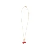 GOLD TONE BRASS NECKLACE