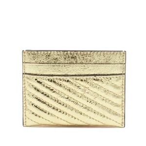 GOLD TONE CARD SLOTS