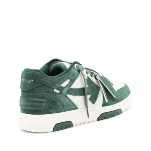 GREEN LEATHER OUT OF OFFICE SNEAKERS